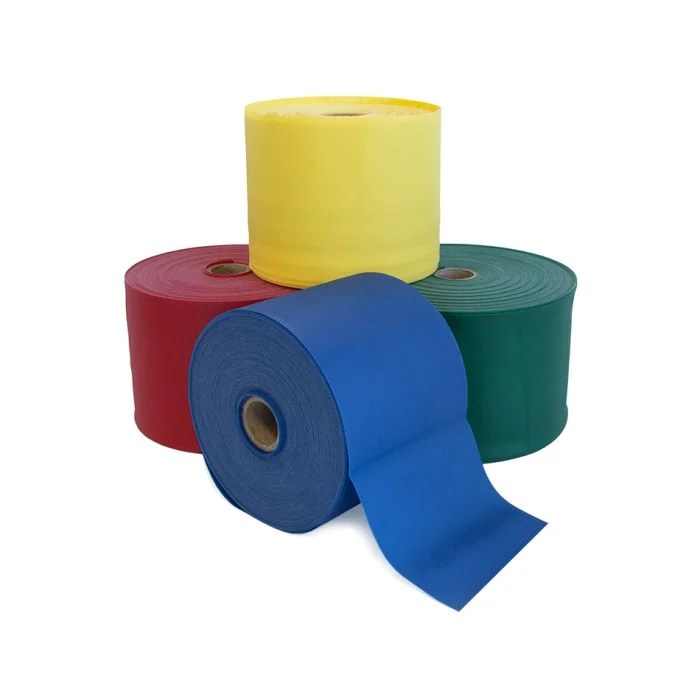 Yellow Theraband resistance exercise band